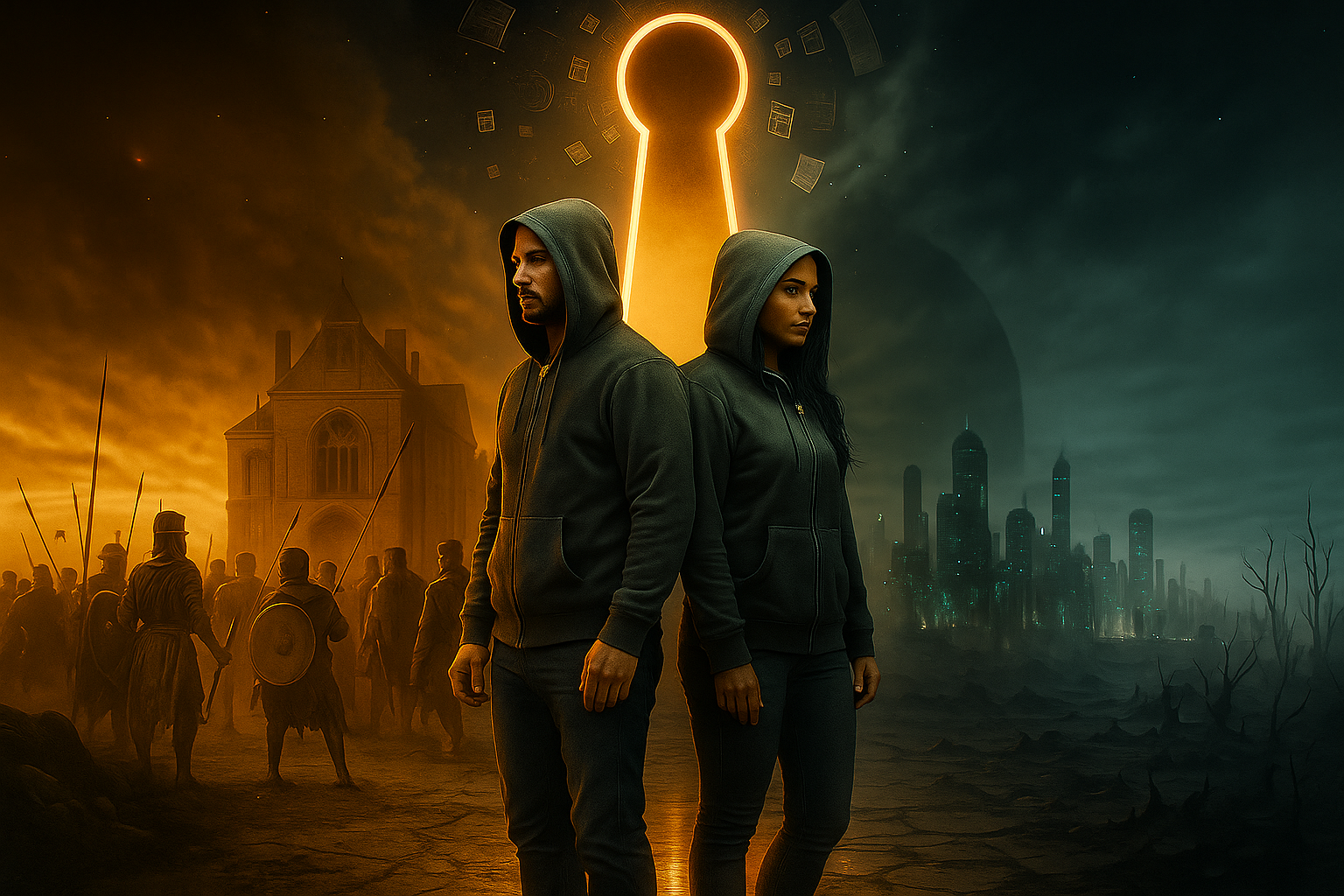 Couloir de pierre ancien